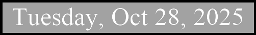 Forecast Valid Date